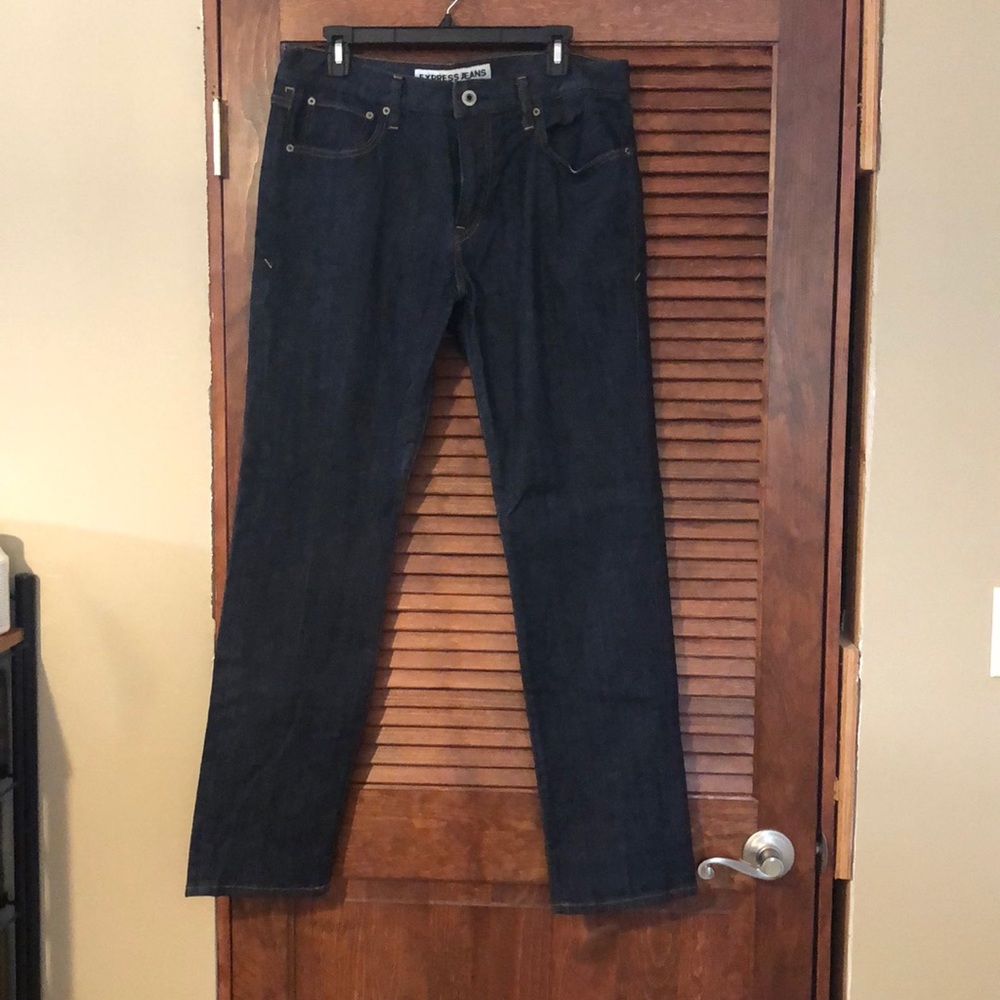Express men’s Dark blue Jeans 32x32 Slim fit